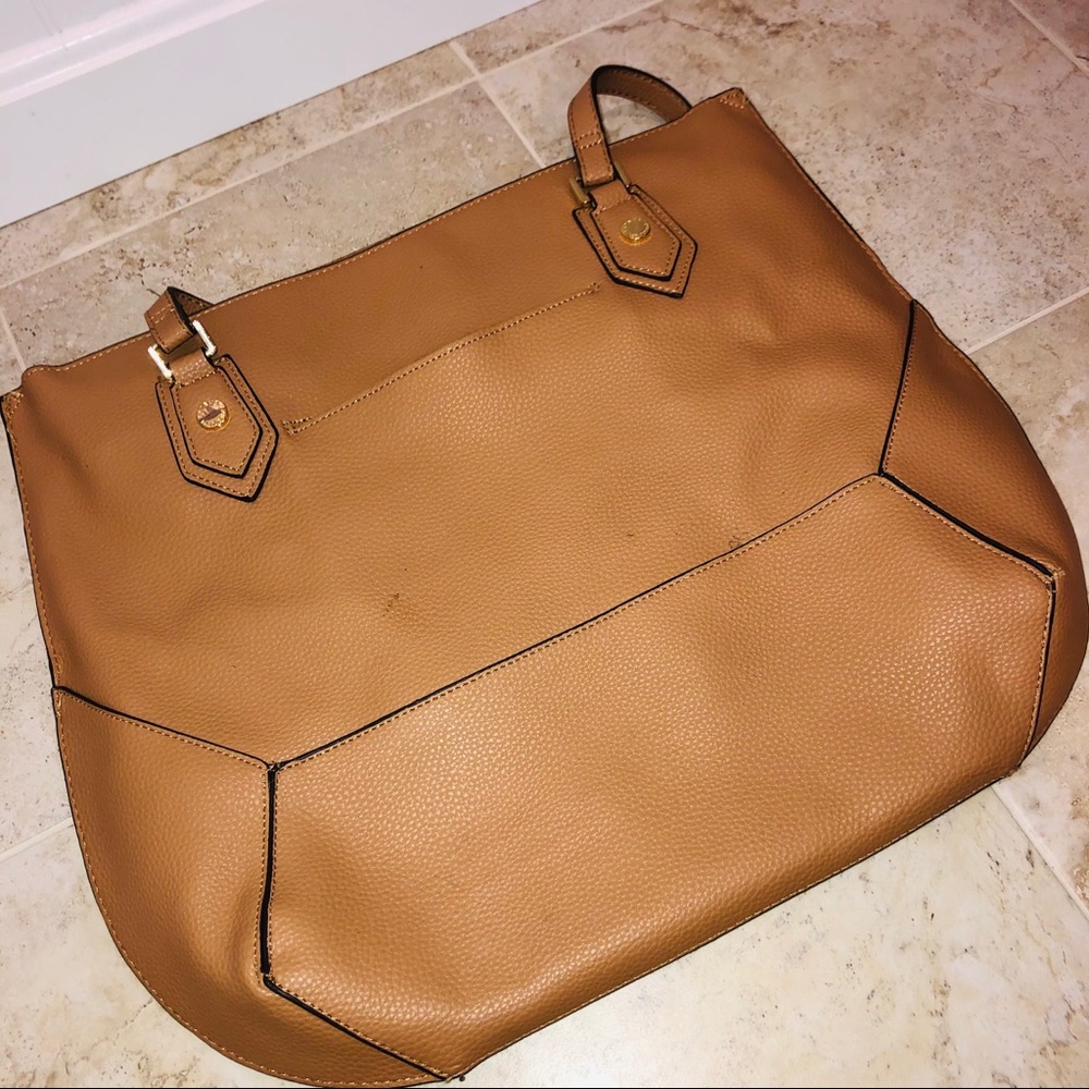 Steve Madden Tan Tote Bag Purse Large - Picture 9 of 9